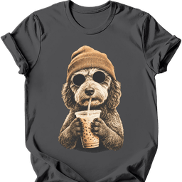 Aussiedoodle Hipster Dog T Shirt Gift For Dog Lover