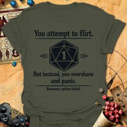 You Overshare Tee Gift For Tabletop Gamer