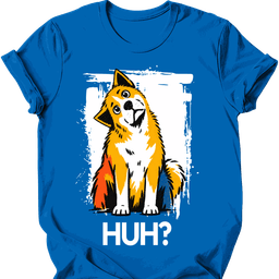 Akita Huh Dog T Shirt Gift For Dog Lover