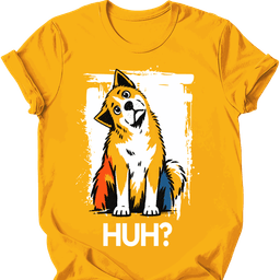 Akita Huh Dog T Shirt Gift For Dog Lover