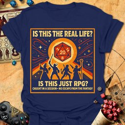 The Real Life Tee Gift For Tabletop Gamer