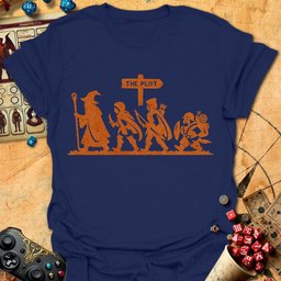 The Plot Tee Gift For Tabletop Gamer