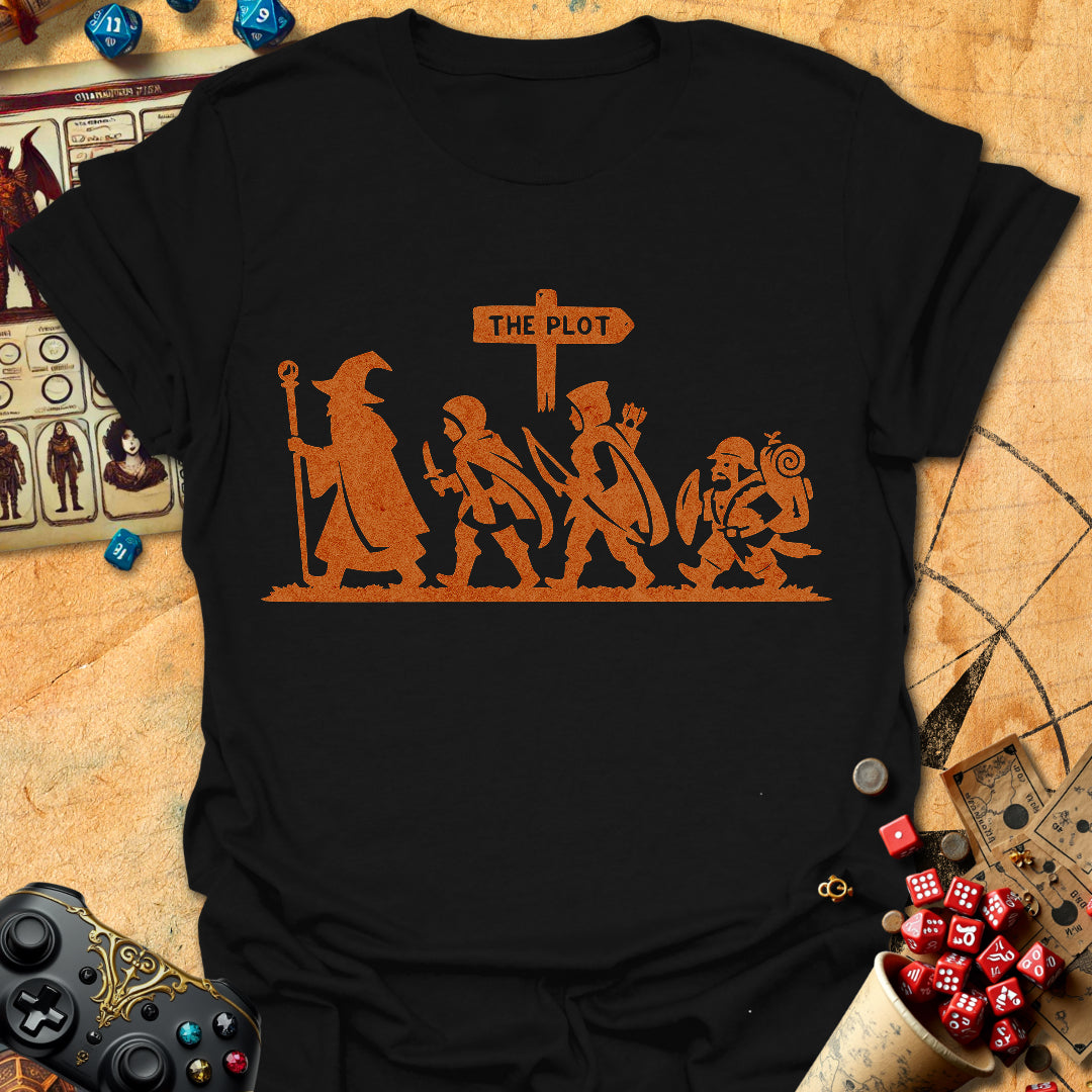 The Plot Tee Gift For Tabletop Gamer
