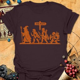 The Plot Tee Gift For Tabletop Gamer