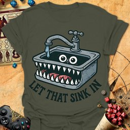 Sink Mimic Tee Gift For Tabletop Gamer