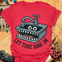 Sink Mimic Tee Gift For Tabletop Gamer