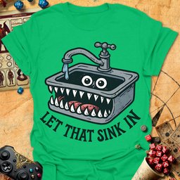 Sink Mimic Tee Gift For Tabletop Gamer