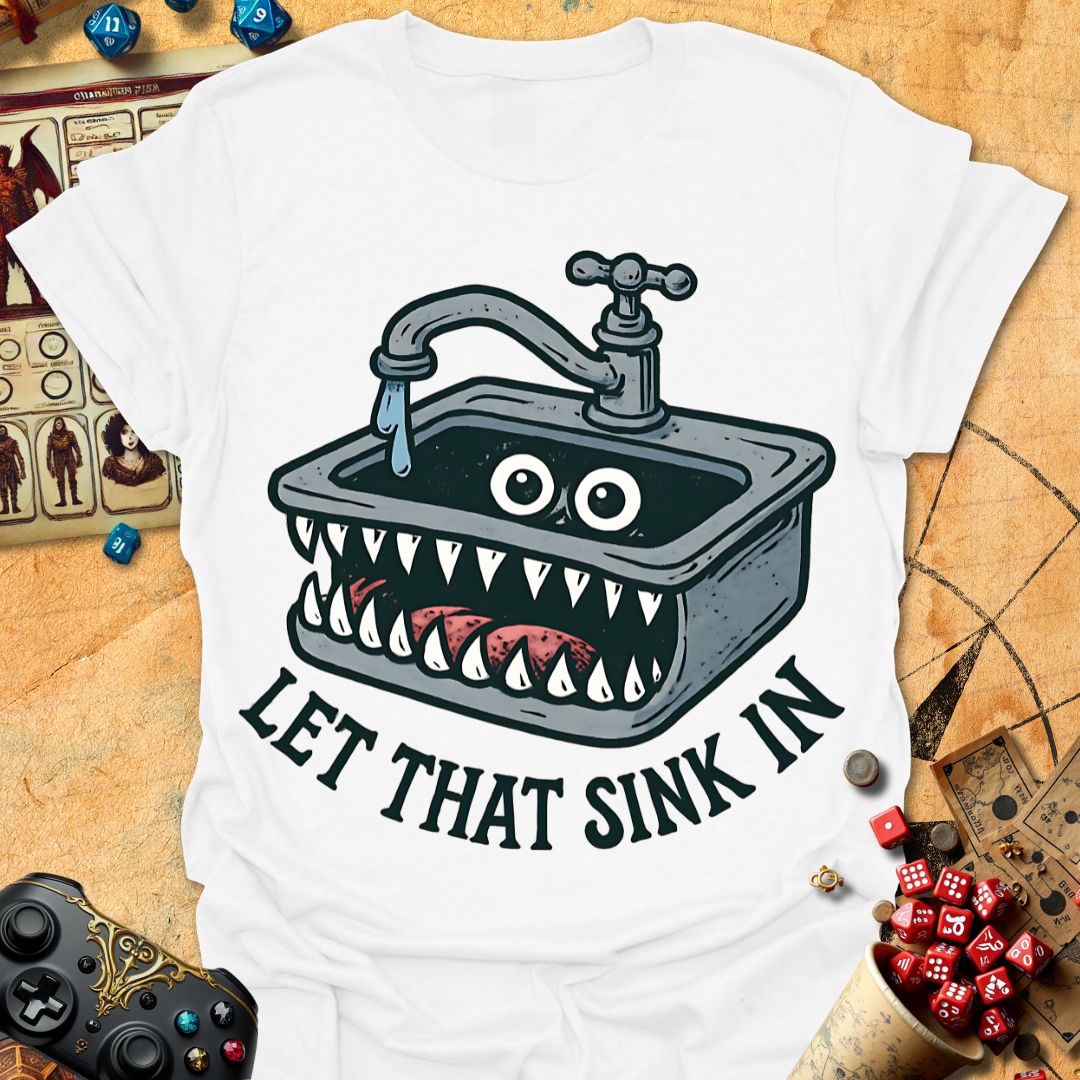 Sink Mimic Tee Gift For Tabletop Gamer