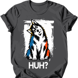 Alaskan Malamute Huh Dog T Shirt Gift For Dog Lover