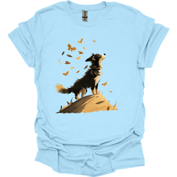 Australian Shepherd Fall Dog T Shirt Gift For Dog Lover