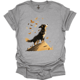 Australian Shepherd Fall Dog T Shirt Gift For Dog Lover
