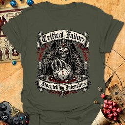 Storytelling Intensifies Tee Gift For Tabletop Gamer