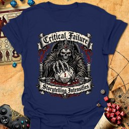 Storytelling Intensifies Tee Gift For Tabletop Gamer