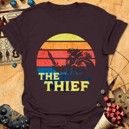 Thief Sunset Tee Gift For Tabletop Gamer