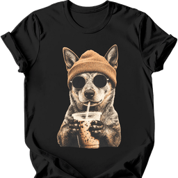 Australian Cattle Dog Hipster Dog T Shirt Gift For Dog Lover