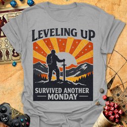 Survived Another Monday Tee Gift For Tabletop Gamer