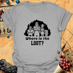 Wheres The Loot Tee Gift For Tabletop Gamer