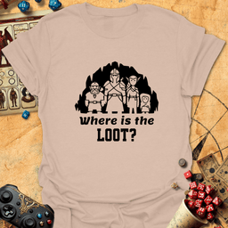Wheres The Loot Tee Gift For Tabletop Gamer