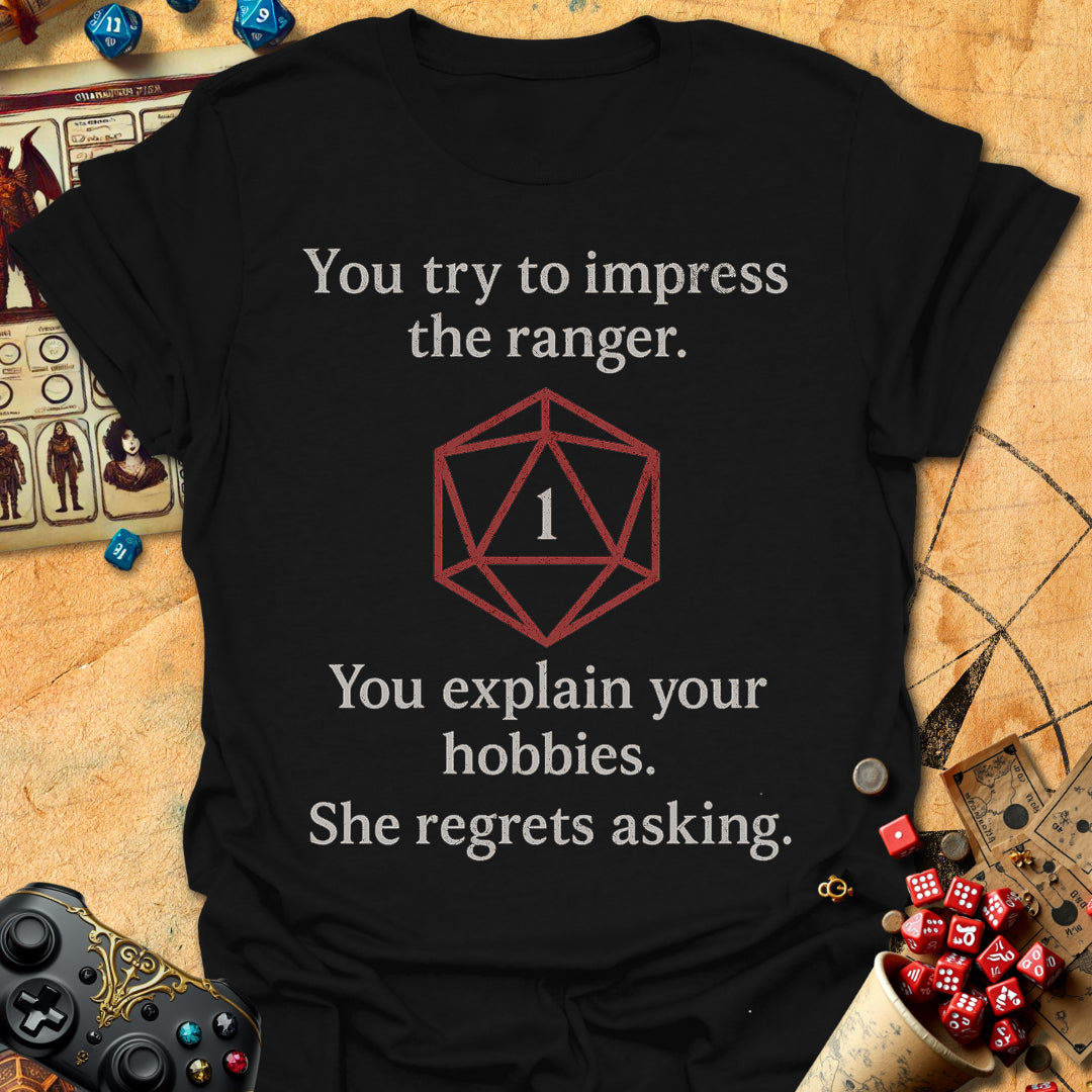 She Regrets Asking Tee Gift For Tabletop Gamer
