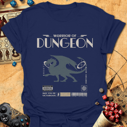 Warrior Of Dungeon Tee Gift For Tabletop Gamer