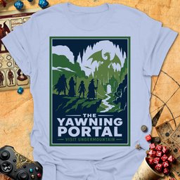 Visit Undermountain Tee Gift For Tabletop Gamer