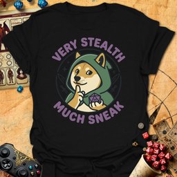 Very Stealth Tee Gift For Tabletop Gamer