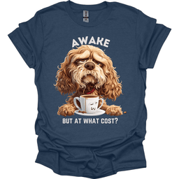Awake But At What Cost 11 T Shirt Gift For Dog Lover