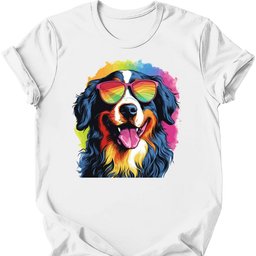 Bernese Mountain Top Dog T Shirt Gift For Dog Lover