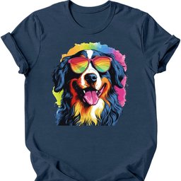 Bernese Mountain Top Dog T Shirt Gift For Dog Lover