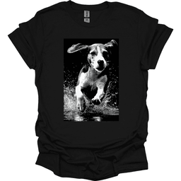 Beagle Puddle Dog T Shirt Gift For Dog Lover