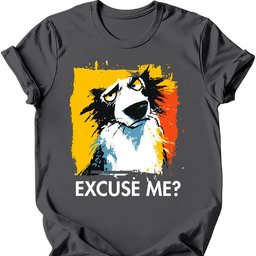 Borzoi Excuse Me Dog T Shirt Gift For Dog Lover
