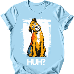 Border Terrier Huh Dog T Shirt Gift For Dog Lover