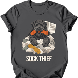 Bouvier Des Flandres Sock Thief T Shirt Gift For Dog Lover