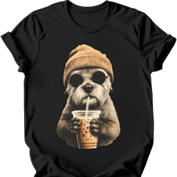 Border Terrier Hipster Dog T Shirt Gift For Dog Lover