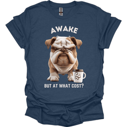 Awake But At What Cost 17 T Shirt Gift For Dog Lover