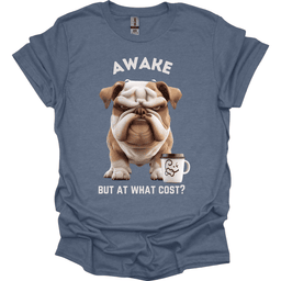 Awake But At What Cost 17 T Shirt Gift For Dog Lover