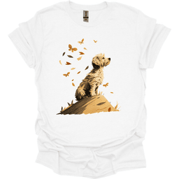 Bichon Frise Fall Dog T Shirt Gift For Dog Lover