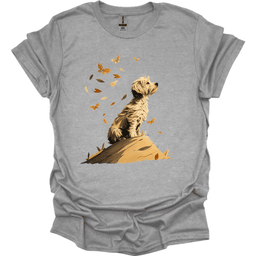 Bichon Frise Fall Dog T Shirt Gift For Dog Lover