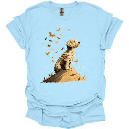 Bichon Frise Fall Dog T Shirt Gift For Dog Lover