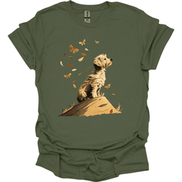 Bichon Frise Fall Dog T Shirt Gift For Dog Lover
