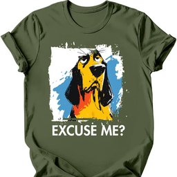 Bloodhound Excuse Me Dog T Shirt Gift For Dog Lover
