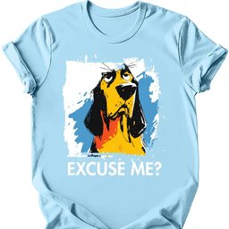 Bloodhound Excuse Me Dog T Shirt Gift For Dog Lover