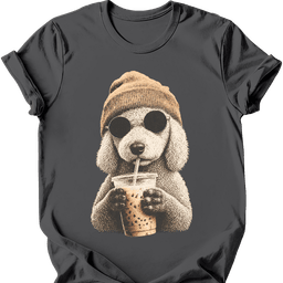 Bedlington Terrier Hipster Dog T Shirt Gift For Dog Lover