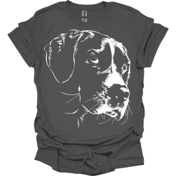 Beagle Line Art T Shirt Gift For Dog Lover