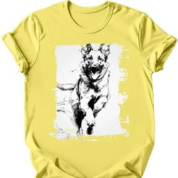 Belgian Malinois Running Dog T Shirt Gift For Dog Lover