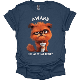 Awake But At What Cost 13 T Shirt Gift For Dog Lover