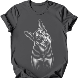 Beauceron Tilted Dog T Shirt Gift For Dog Lover