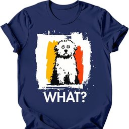 Bichon Frise What Dog T Shirt Gift For Dog Lover