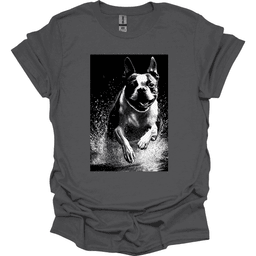 Boston Terrier Puddle Dog T Shirt Gift For Dog Lover