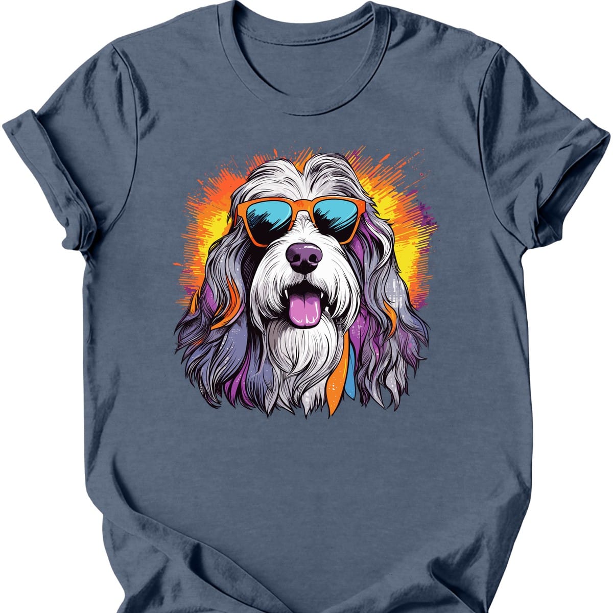 Bearded Collie Top Dog T Shirt Gift For Dog Lover
